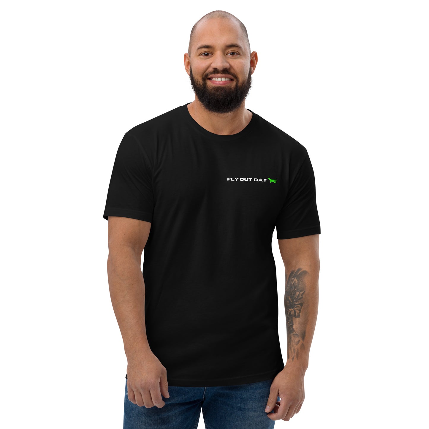 Mens Fly Out Day Short Sleeve Printed T-shirt
