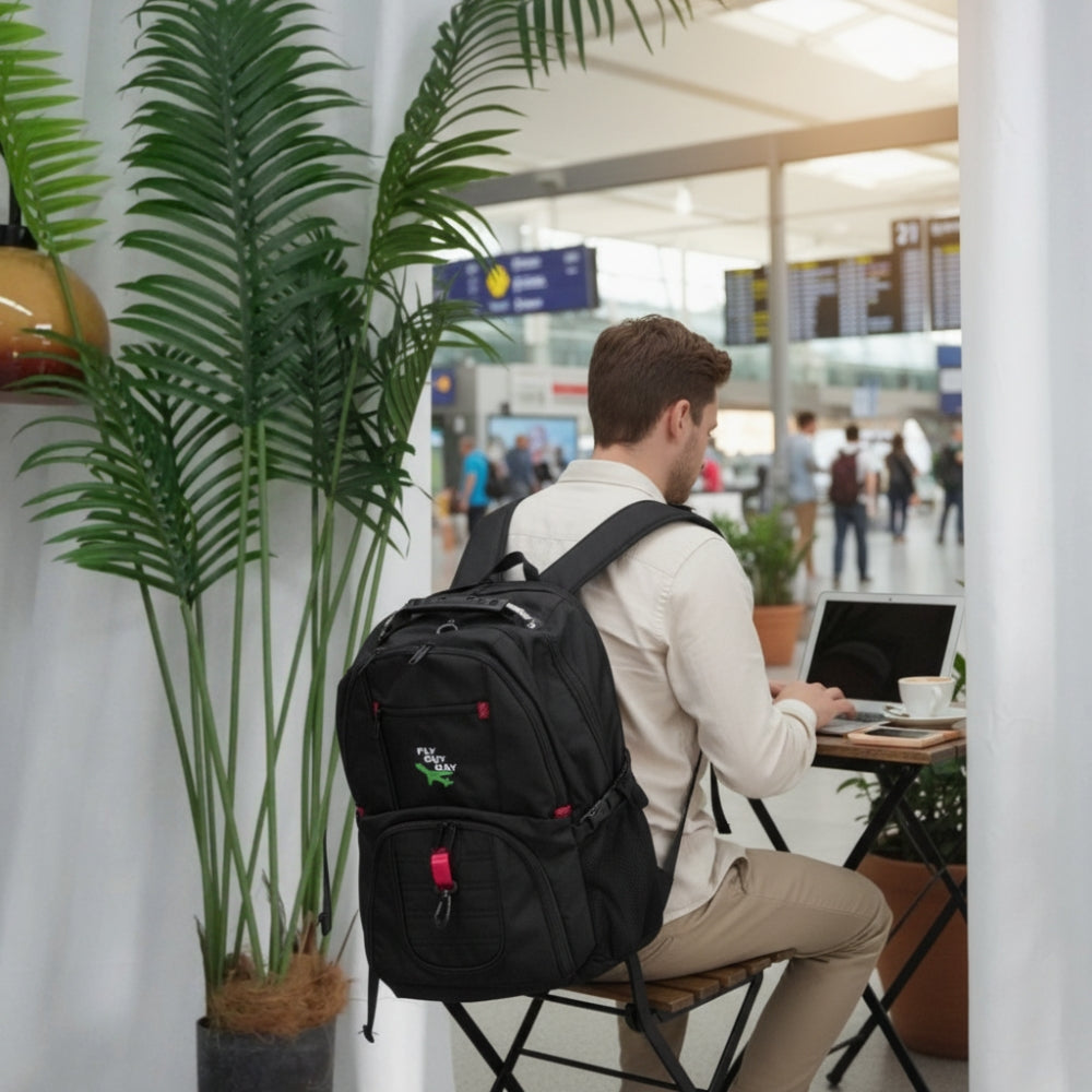 Men's Travel Backpack with Laptop Compartment