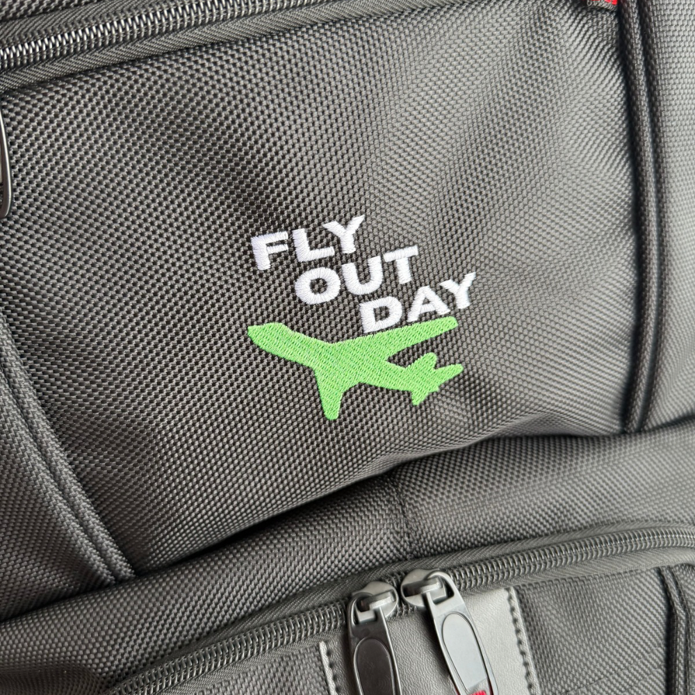 waterproof material with quality embroidered logo