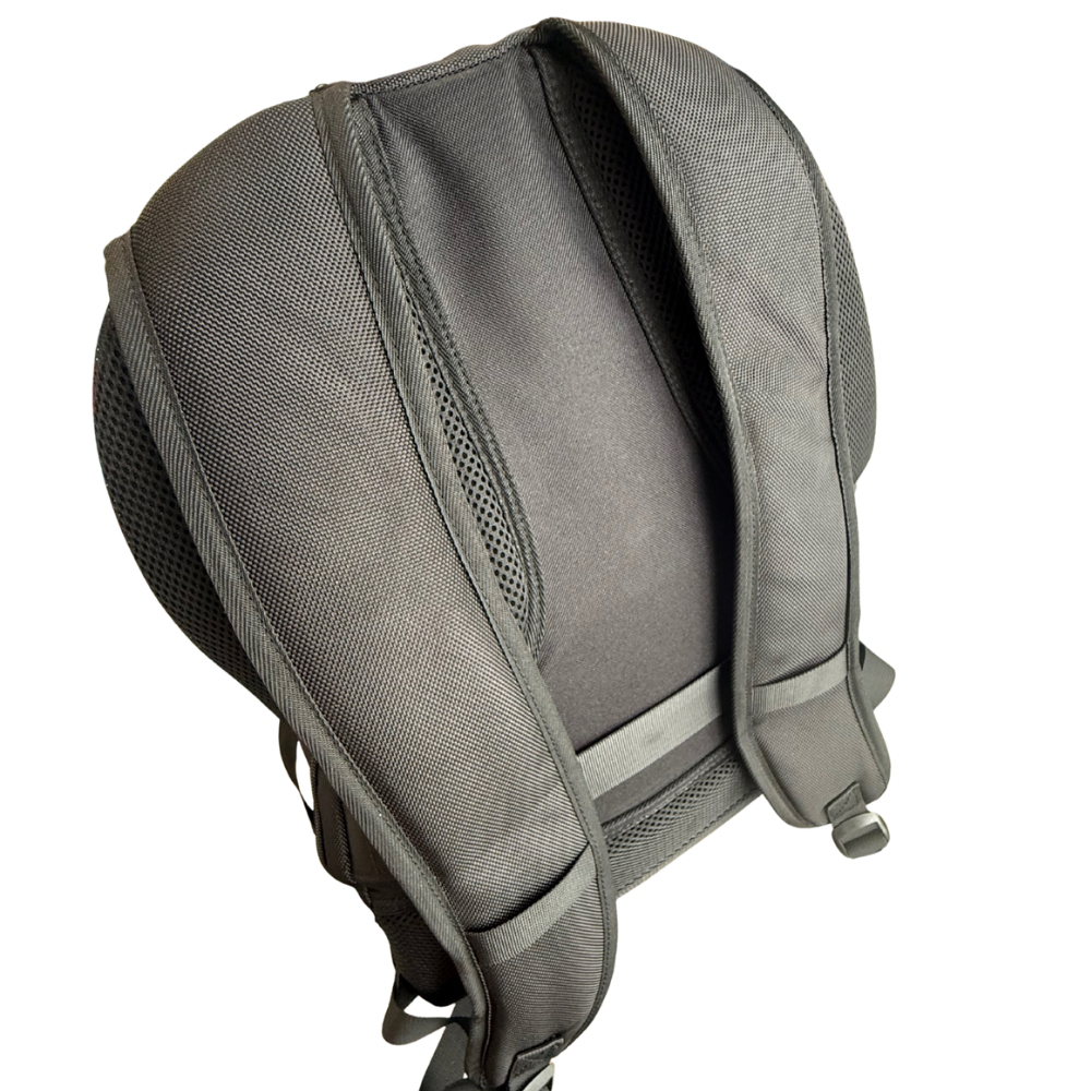 strong and cushioned back straps on Fly Out Day Backpack