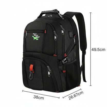 Men's Travel Backpack with Laptop Compartment dimensions