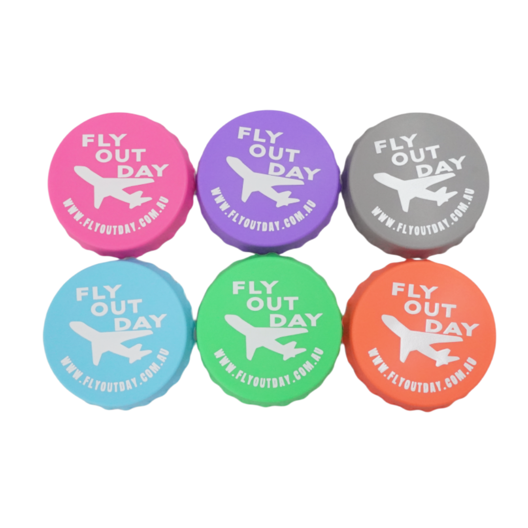 Fly Out Day Reusable Silicone Can Sealing Cap (6 pack)