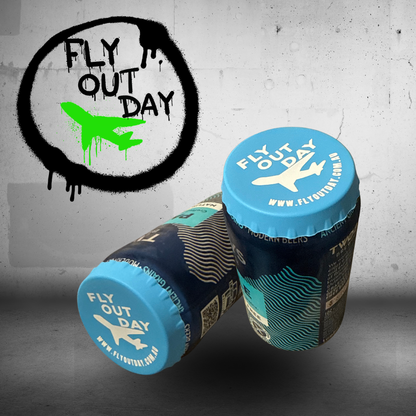 Fly Out Day Reusable Silicone Can Sealing Cap (6 pack)