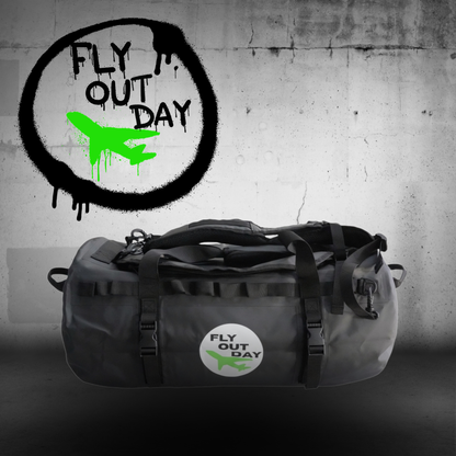 Fly Out Day Waterproof Duffel Bag
