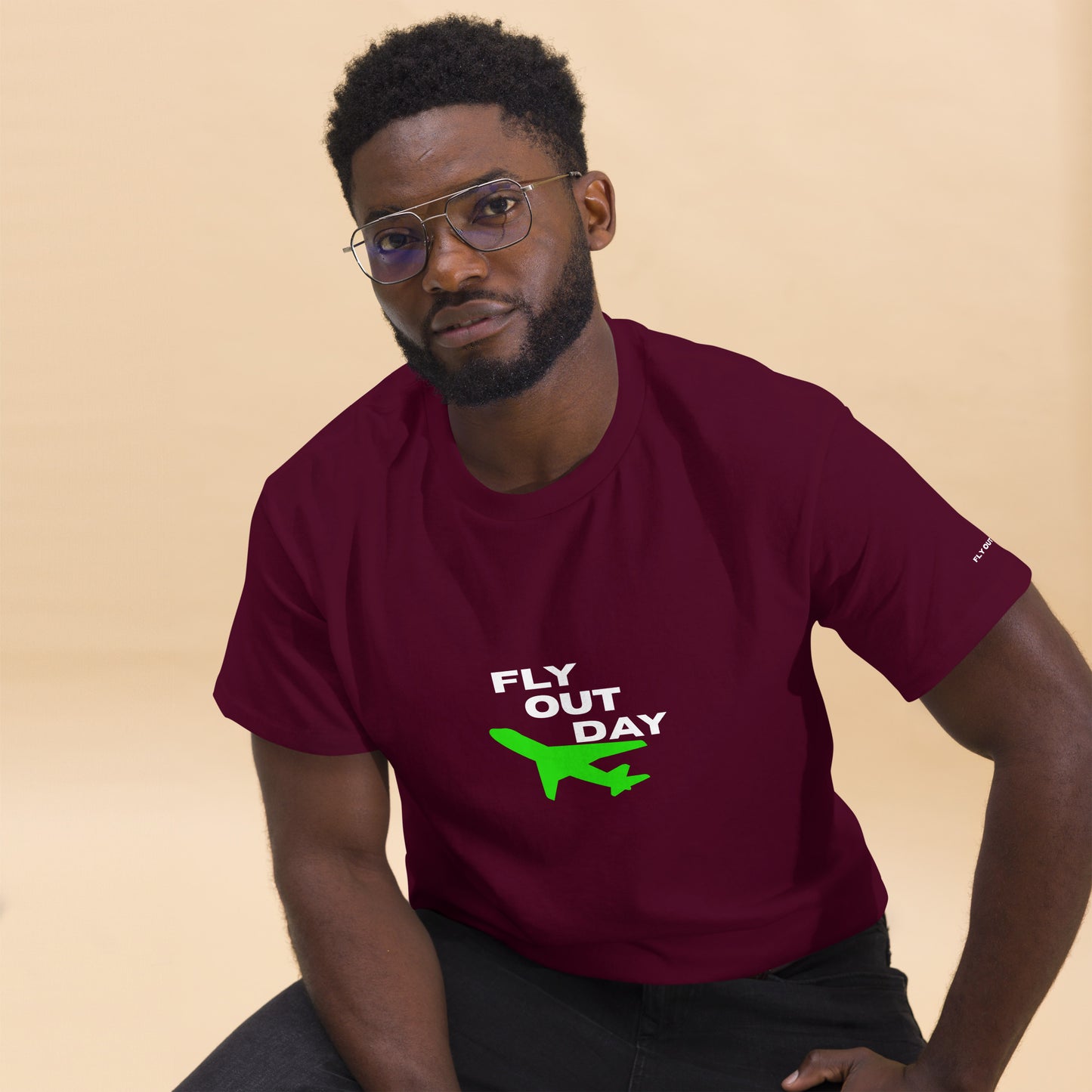 Fly Out Day Men's Classic Tee - big print 2