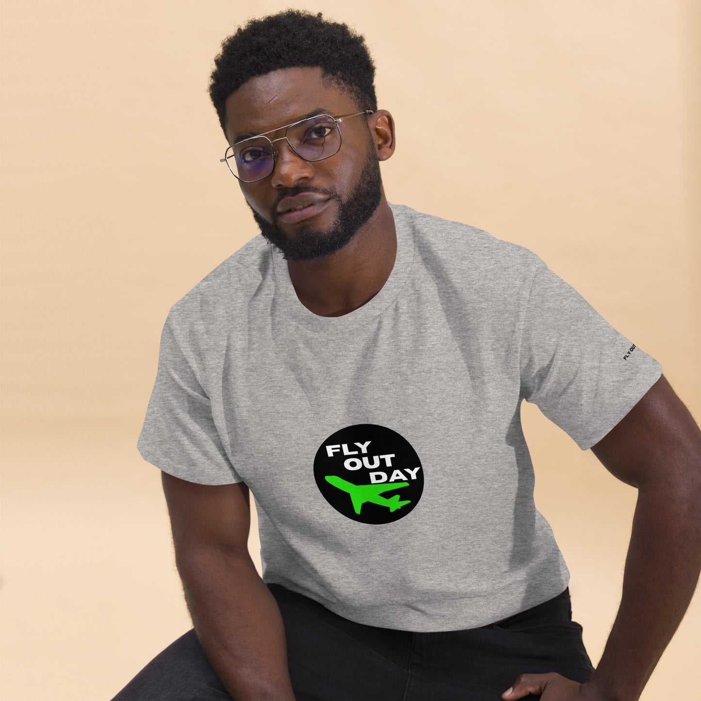 Fly Out Day Men's Classic Tee - big print 1