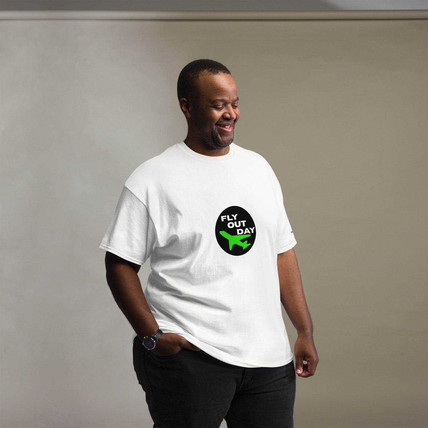 Fly Out Day Men's Classic Tee - big print 1