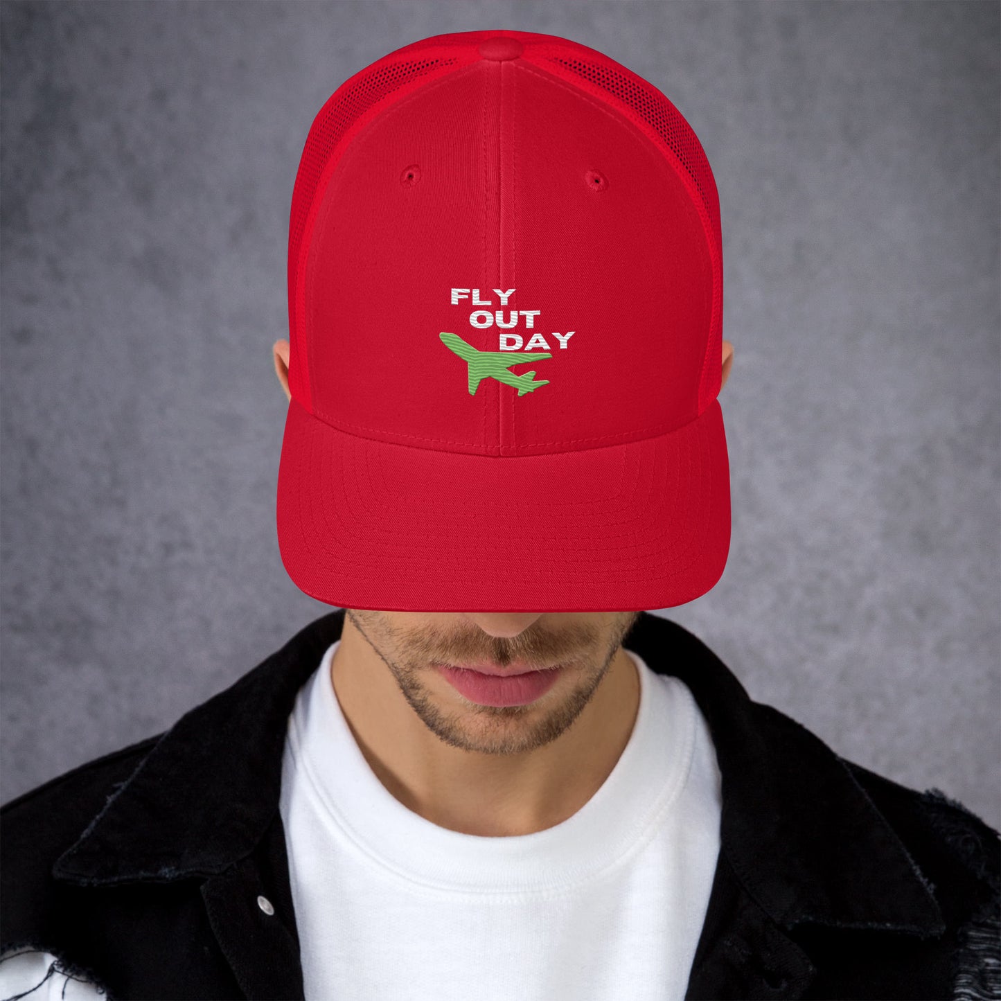 Fly Out Day Trucker Cap