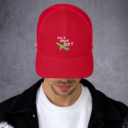 Fly Out Day Trucker Cap