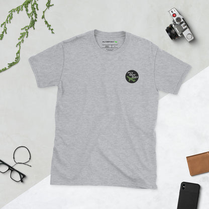 Fly Out Day Embroidered Short-Sleeve Unisex T-Shirt